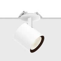 20-30W 350 ° Rotations à 90° ° Projecteur inclinable UGR<19 à haut lumen pour l'éclairage commercial des vitrines