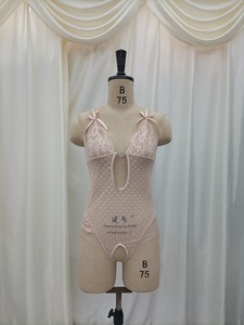 Ensemble de lingerie sexy érotique pour femmes matures - Vente chaude - Satin tissé - Décoration en dentelle - Body ajouré - Shapewear - Pyjama - Product Image 6