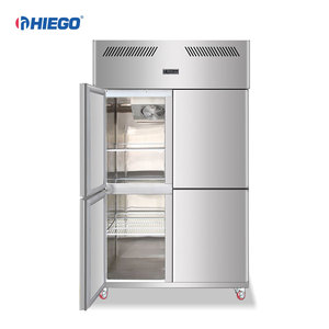 Refrigerador Vertical Eléctrico Portátil con Compresor, Acero Inoxidable, Capacidad de 500L, Sin Escarcha, Uso Comercial - Product Image 6