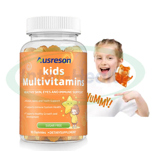 Ausreson Marque privée Ours végétalien halal multi-vitamines Gommes de complément alimentaire gélifiées multivitamines - Product Image 1