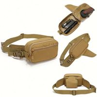 Sac banane tactique personnalisé pour hommes - Sac de ceinture dissimulé et pochette suspendue, pochette de transport CCW