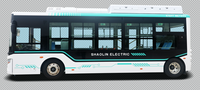 Bus Urbain à Plancher Bas 100% Électrique Conçu Exclusivement pour l'Exportation, Capacité de 72 Passagers
