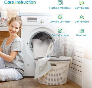 Hypoallergenic lembar dilengkapi dengan suara, pelindung kasur pendingin dapat dicuci ukuran King tahan air - Product Image 3