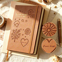 Carnet A5 personnalisé avec texte en feuille d'or, couverture rigide, carnet de voyage, cadeau personnel
