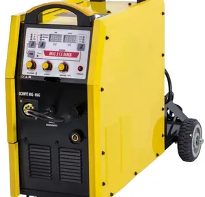 MIG-280 MIG 315 MMA syn 380V Digital and IGBT Inverter LCD Display Smart Synergy Welder WITH WHEELS