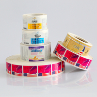 Étiquettes adhésives personnalisées pliables multi-pages, écologiques, durables, résistantes à l'encre, autocollants pour flacons de médicaments pour animaux de compagnie