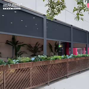 Nhà để xe điện cán màn trập cửa, bãi đậu xe nhà kho chống muỗi và chống bụi màn hình, điều khiển từ xa thông minh - Product Image 4