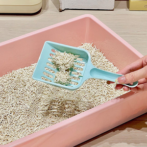 Pelle à litière pour chat en plastique 19,5x8,8x2,5cm avec maille creuse pour le nettoyage des chats - Product Image 2