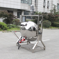 Gas Kantelbare Jacketed Waterkoker Kookpot Met Roerwerk