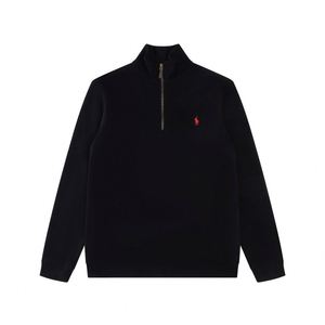 Beliebtes Hochwertiges Luxusmarken-Halbzipper-Shirt Polo Herren Mode Paul Stickerei Gestrickter Pullover Lässiger Sweatshirt - Product Image 3