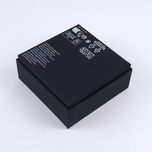 Caja de joyería de papel de embalaje de collar de mujer mini respetuoso con el medio ambiente personalizado al por mayor con revestimiento de esponja laminado mate nuevo listado - Product Image 5
