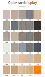 Panneau mural TV en WPC cannelé le plus vendu, panneau mural intérieur en <span class=keywords><strong>bambou</strong></span> pour entrepôt, école, hôpital, hôtel, caractéristique imperméable - Product Image 3