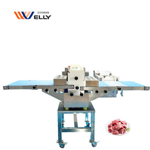 Adjustable <strong>Size</strong> Meat Dicing and Strips Cutting Machine for Beef Cubes Pork Strips Chicken Cubes and Mutton Strips - Product Image 2