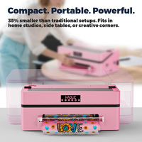 Meilleur vendeur mondial - Kit d'imprimante DTF Haolic D-8 A3 |   Imprimante DTF XP600, four compact et film PET, pack professionnel complet