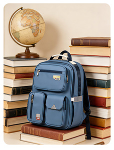 Multi Color Large Capacity Student <b>Backpack</b> Kids School Bag Casual Travel Daypack Support Custom Logo - Product Image 4