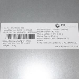 Inversor de accesorios de ascensor KDA21310ABG5 OVFR03B-403 <span class=keywords><strong>KEA</strong></span>/KBA/KCA/ABG1/ABG6 - Product Image 2