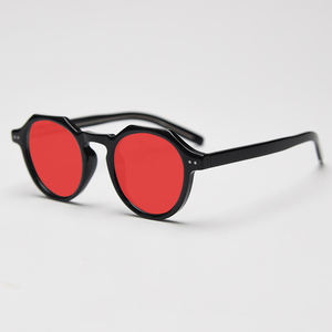 Bán buôn chống ánh sáng màu xanh Kính mắt ngủ tốt kính quang học UV400 TR90 Kính mát UV bảo vệ màu đỏ cam ống kính màu vàng - Product Image 2