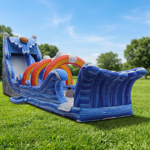 Toboggan aquatique gonflable géant WINSUN Niagara Falls, toboggan gonflable en PVC - Product Image 1