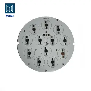 Circuit imprimé en aluminium pcb de haute qualité, circuit imprimé pour éclairage LED