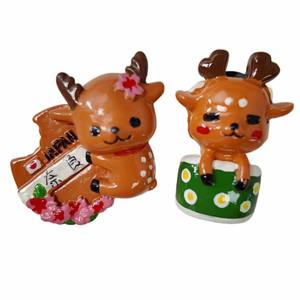 Pegatina 3D para Refrigerador, Adhesivo Tridimensional de Resina con Diseño Lindo, Venta Directa de Fábrica, Decoración Magnética para Refrigerador - Product Image 3