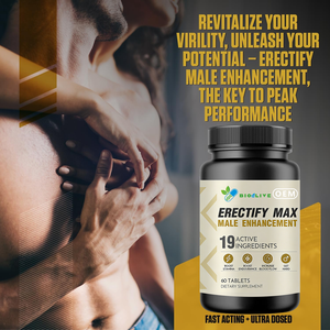 Complément Alimentaire Erectify <span class=keywords><strong>Max</strong></span> pour Hommes, 19 Ingrédients Actifs, Mélange Premium pour le Bien-être Masculin, Formulation Naturelle à Base de Plantes, Comprimés - Product Image 2