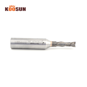 Koosun <span class=keywords><strong>CNC</strong></span> Gỗ Cửa Tủ Router Bit 1/2 Shank Roughing Xoắn Ốc Bit 6Mm 8Mm Hợp Chất Xoắn Ốc Phay Cắt - Product Image 3
