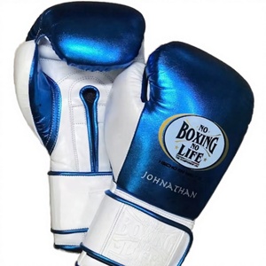 Guantes de Boxeo MMA Profesionales LEAO 2026, de Cuero, Medios Dedos, con Protección para Nudillos y Cierre de Velcro para Entrenamiento de Adultos - Product Image 4