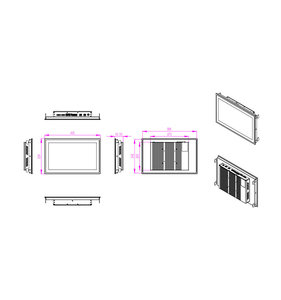 Nuevo modelo 15,6 pulgadas J1900 <span class=keywords><strong>CPU</strong></span> 1 * DDR3 Pantalla táctil LCD Soporte WIFI/4G/3G red wake up Tablet PC industrial Todo en una computadora - Product Image 4