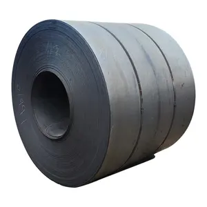 Big Stock ST37 Q235B Q355B ASTM A36 heat treatment steel strip Hot Rolled Low Mild Carbon Steel Coils