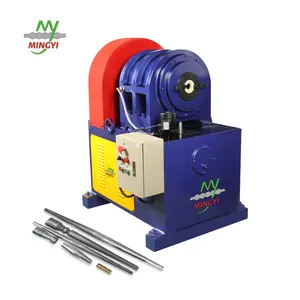 C50*450 Metal pipe tube end roller cone swaging forming tapering machine for sale