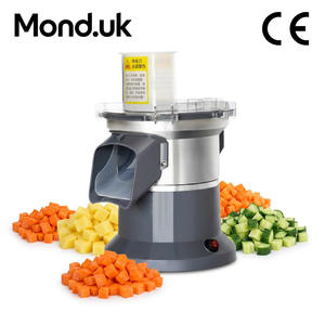 Cortador de Verduras 3 en 1 Mond.uk, Toma de Alimentos de 9 cm, Motor de Cobre de 200 W, Cortador de Alimentos para Restaurante - Product Image 1