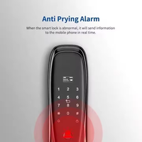 Concurrerende prijs slimme vingerafdrukdeurvergrendeling met lange-afstands APP-bediening, Wi-Fi cloudopslag voor aluminium & stalen deuren