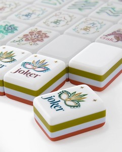 Set di Mahjong Americano di Lusso Personalizzato Modello 179 a 4 Strati - Design Moderno con Motivo Tigre - Regalo Ideale per Qualcuno - Product Image 5