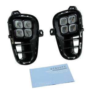 Feu <span class=keywords><strong>antibrouillard</strong></span> LED pour voiture, système d'éclairage automatique, étanche, 4 yeux, pour <span class=keywords><strong>KIA</strong></span> <span class=keywords><strong>Rio</strong></span> 2018, 2019, 2020, DRL - Product Image 1