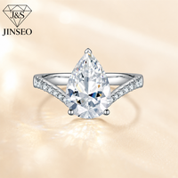 Diamante Cultivado en Laboratorio, Corte Pera, Certificado IGI, Color D-F, Claridad VVS, CVD, Estilo Lágrima Deslumbrante, para Marcas de Joyería de Lujo