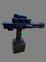 Pistolet laser haute puissance 750W avec allumage longue distance, coupe de branches et dégagement d'obstacles, portée de 100 mètres, 42V, garantie 1 an