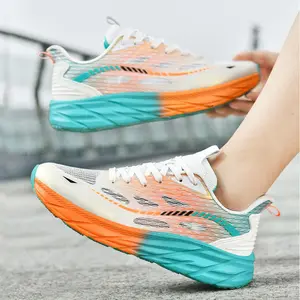 fashion casual light weight anti slip breathable high quality walking style sneaker running shoe