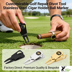 Accessoires <span class=keywords><strong>de</strong></span> <span class=keywords><strong>golf</strong></span> personnalisables à commande directe : Ensemble <span class=keywords><strong>de</strong></span> fourchettes à cendres en bois, fourchette à cigare, fourchette <span class=keywords><strong>de</strong></span> green, traitement d'échantillons, <span class=keywords><strong>Club</strong></span> <span class=keywords><strong>de</strong></span> <span class=keywords><strong>Golf</strong></span> - Product Image 2