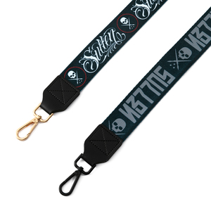 Custom Logo Crossbody Bag Straps with Eagle Mouth Buckle Length Adjustable Personalized <b>Polyester</b> Woven Jacquard <b>Lanyard</b> - Product Image 2