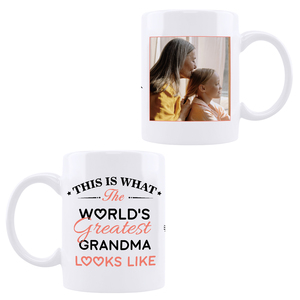 Wholesale Custom Ceramic Coffee Mug Full Color Print Christmas Mug 11oz Safety for family friend gifts - Product Image 3