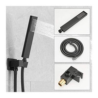 Vanne de douche encastrée Installation dissimulée Ensemble de douche Système de douche caché Robinet encastré