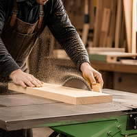 Machine à bois multifonctionnelle : Scie à table, Dégauchisseuse, Mortaiseuse combinée en acier inoxydable – Outil électrique pour atelier de menuiserie