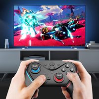 Control Inalámbrico para N-switch con Giroscopio, Vibración Programable, Compatible con PC 360, Steam, TV Box, Android, IOS