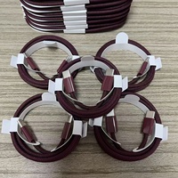 Kabel Pengisi Daya Ponsel Tahan Lama 1M Anyaman Kepang untuk iPhone 15 16 17 18 Paket Pengisian Cepat 60W PD Tipe C ke Tipe C