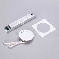 Lampu Downlight LED Darurat Tahan Api Bersertifikasi CE, 3W SMD LED Putih, Baterai Cadangan, Lampu Plafon untuk Komersial