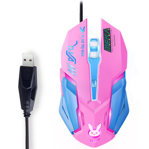 Mouse Gamer Recargable con Sensor Óptico MQ RGB, Cable USB, Clic Silencioso, DPI Ajustable en 4 Niveles, para PUBG y FPS, Ajuste de Peso Ergonómico - Product Image 1