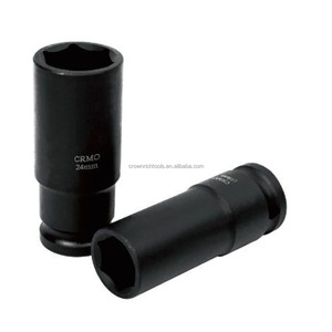 Crownich 1 <span class=keywords><strong>3</strong></span>/4 1/<span class=keywords><strong>2</strong></span> Drive Socket Set Impacto Socket 1 polegada Square Heavy Duty Deep Impact socket set - Product Image 3