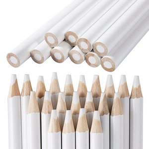 Bolígrafo de madera para uñas DIY con crayones y diamantes de imitación, herramientas de punteado de lentejuelas, Material de cepillo de cera - Product Image 3