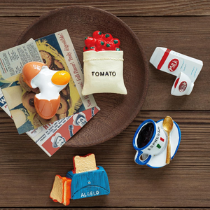 10 Imanes de Refrigerador con Simulación de Comida 3D, Ecológicos y Duraderos, de Poliresina, Imanes Decorativos para Pizarra Blanca para Cocinas - Product Image 6