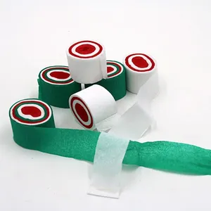 Rollos de borlas de papel crepé, cinta de color de 25M, accesorio de ramo de boda, decoración de fiesta de Navidad, cintas de fondo